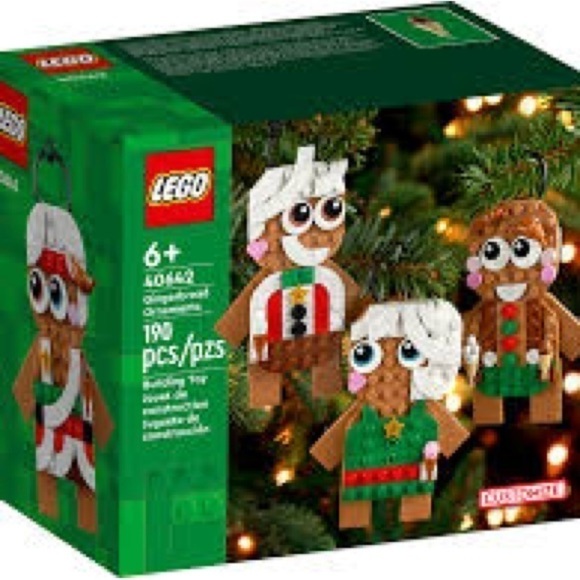 Lego Gingerbread Man Ornament Building Set NEW 40642 Christmas - Picture 1 of 5